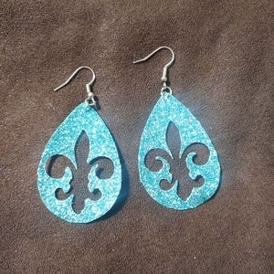 Pretty blue earrings